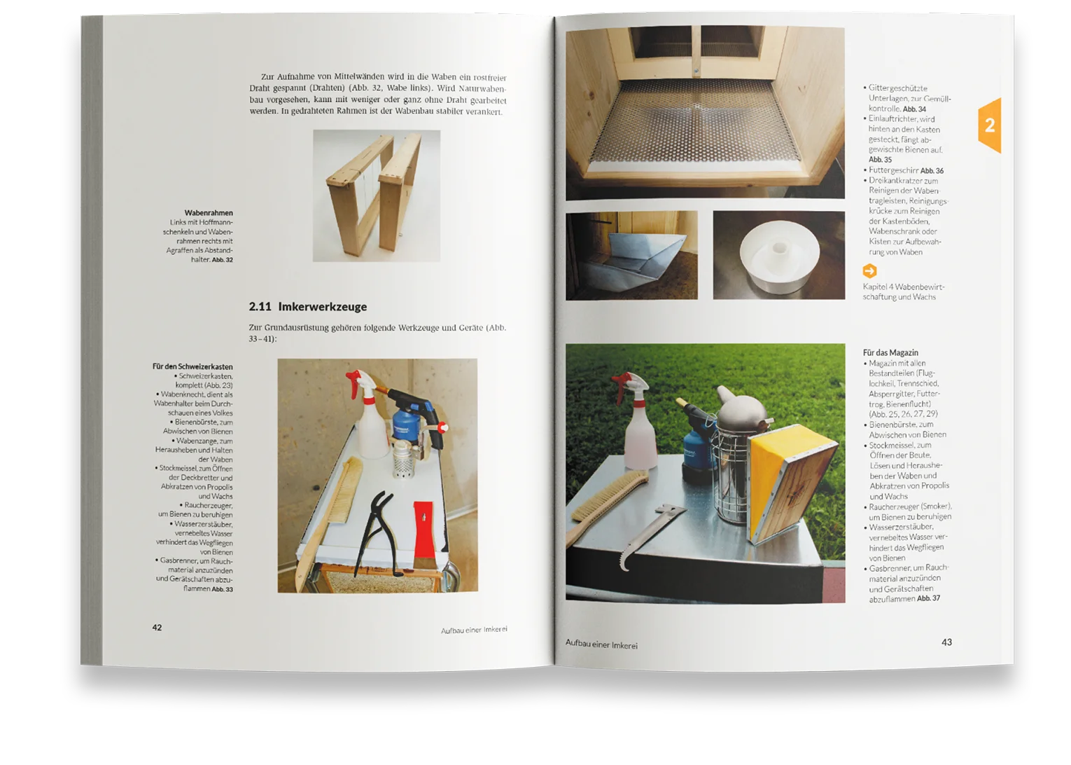 Blick in das Das Schweizerische Bienenbuch